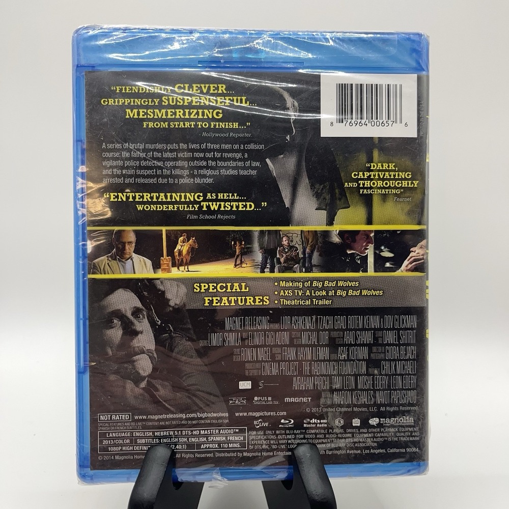 Big‎ Bad Wolves Blu-ray Brand New Some men are created evil Horror Magnet Movie - Picture 2 of 5